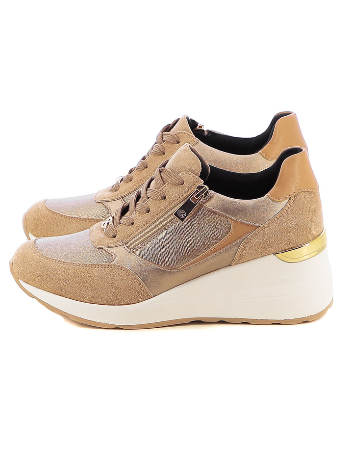 Sneakers stringate donna CARLA KOTE X31-213K beige chiaro | Costa Superstore