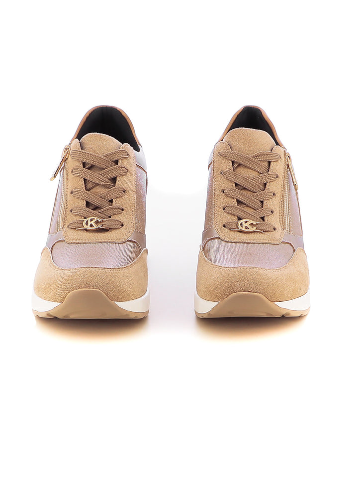 Sneakers stringate donna CARLA KOTE X31-213K beige chiaro | Costa Superstore