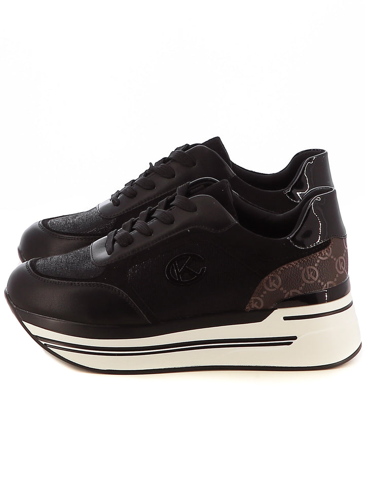 Sneakers stringate donna CARLA KOTE X31-27K nero | Costa Superstore