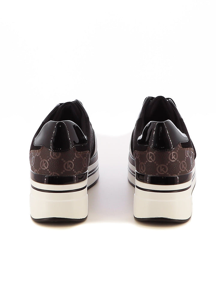 Sneakers stringate donna CARLA KOTE X31-27K nero | Costa Superstore