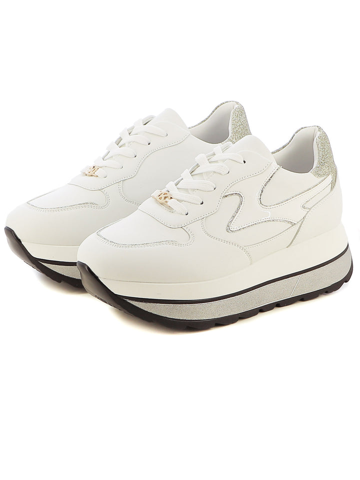 Sneakers stringate donna CARLA KOTE X31-32K bianco | Costa Superstore