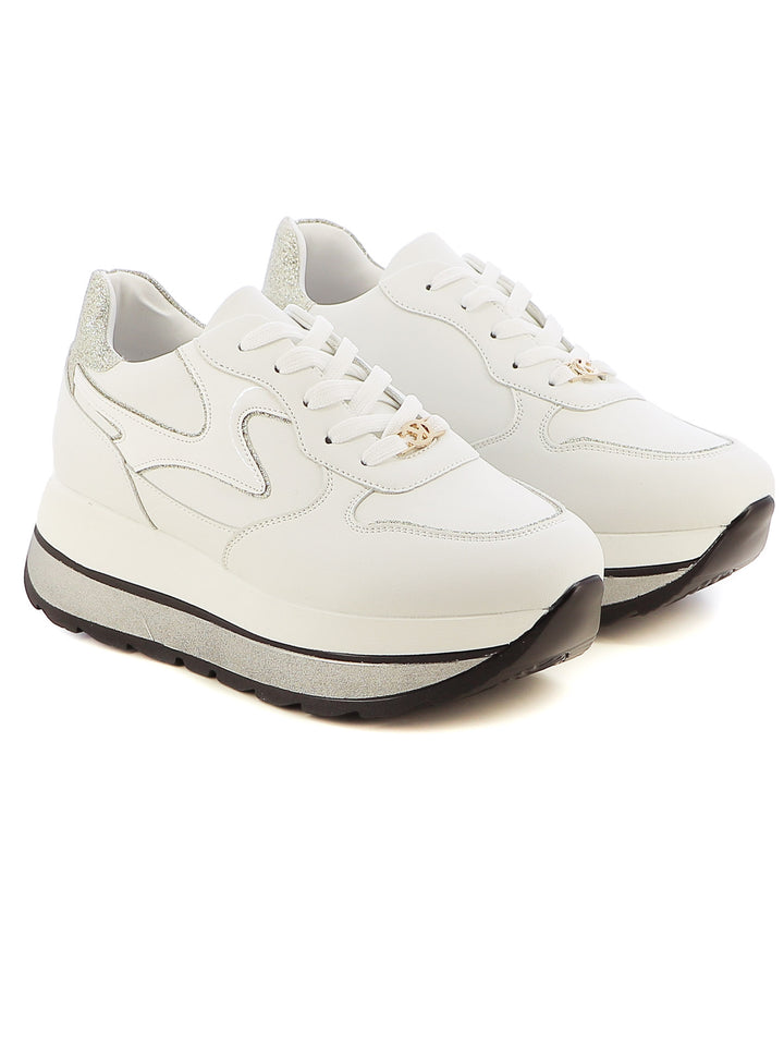 Sneakers stringate donna CARLA KOTE X31-32K bianco | Costa Superstore