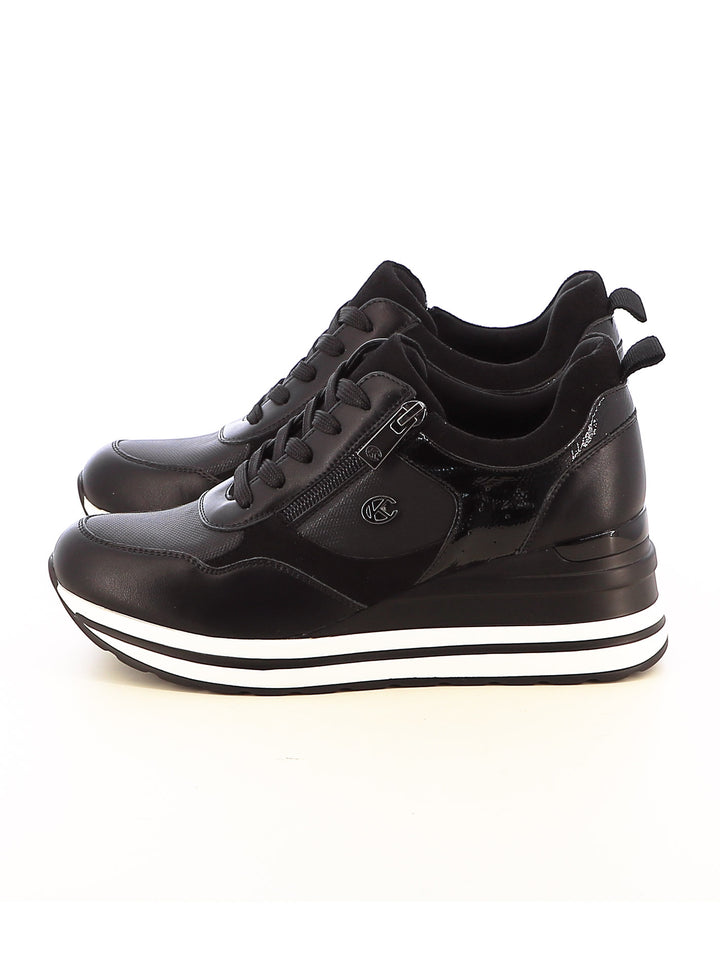 Sneakers stringate donna CARLA KOTE X31-34K nero | Costa Superstore