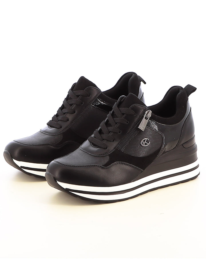 Sneakers stringate donna CARLA KOTE X31-34K nero | Costa Superstore