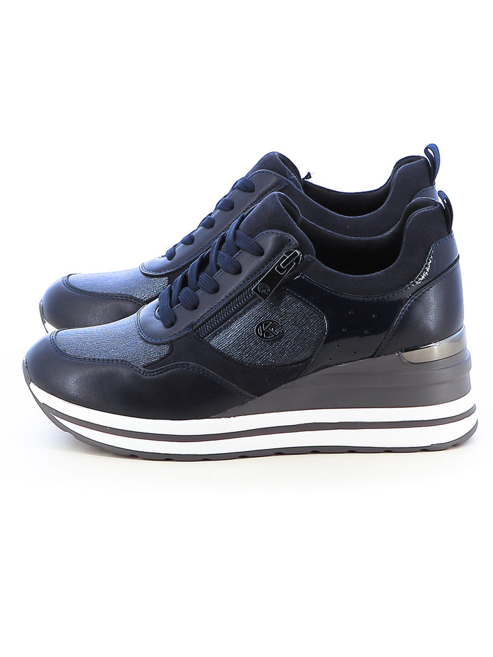 Sneakers stringate donna CARLA KOTE X31-34K blu | Costa Superstore