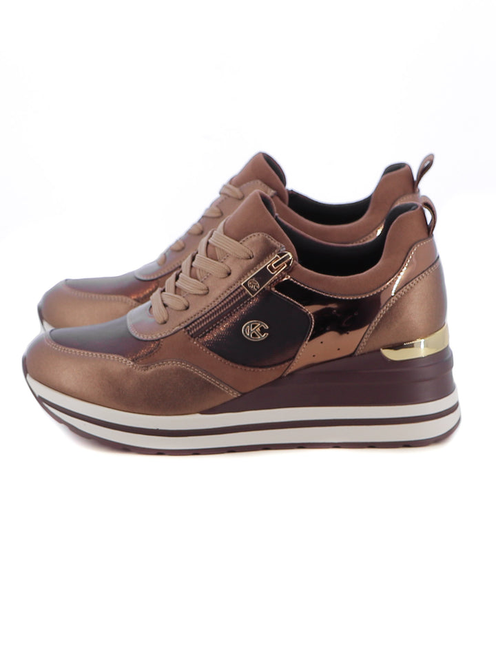 Sneakers stringate donna CARLA KOTE X31-34K marrone | Costa Superstore