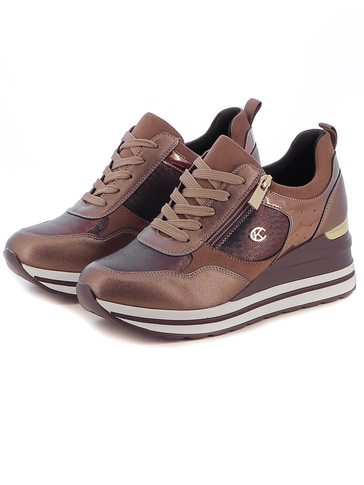 Sneakers stringate donna CARLA KOTE X31-34K marrone | Costa Superstore