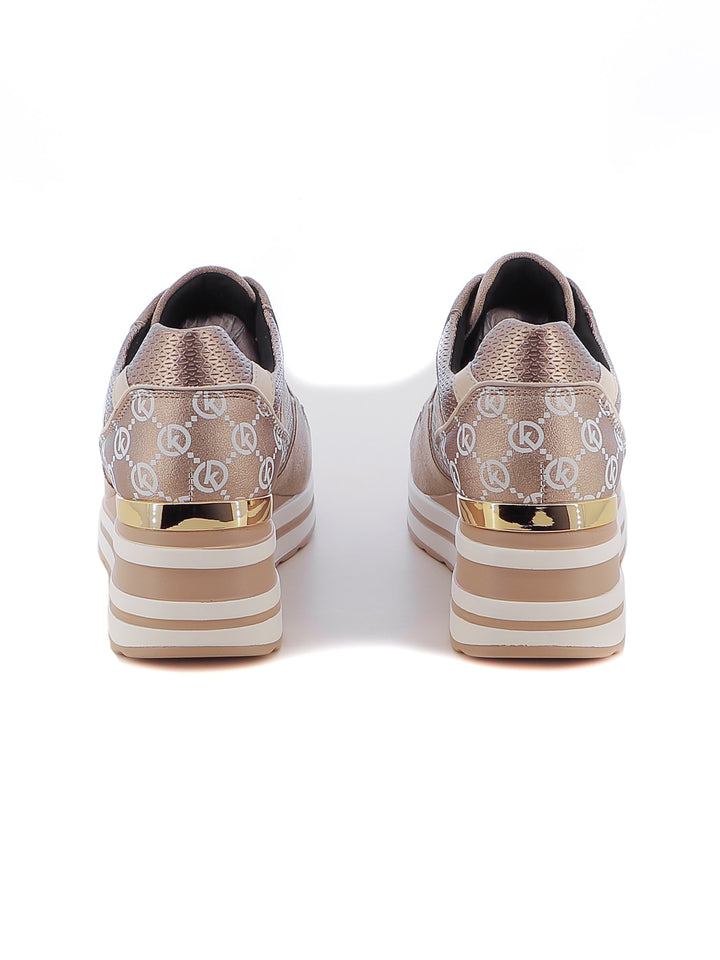 Sneakers stringate donna CARLA KOTE X31-35K beige scuro | Costa Superstore