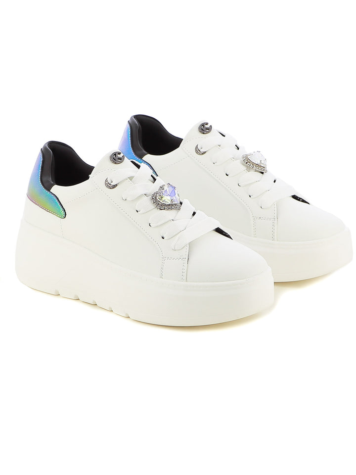 Sneakers stringate donna CARLA KOTE X31-5K bianco | Costa Superstore