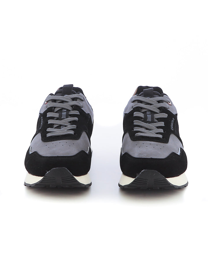 Sneakers stringate uomo CARRERA CAM12105 nero | Costa Superstore