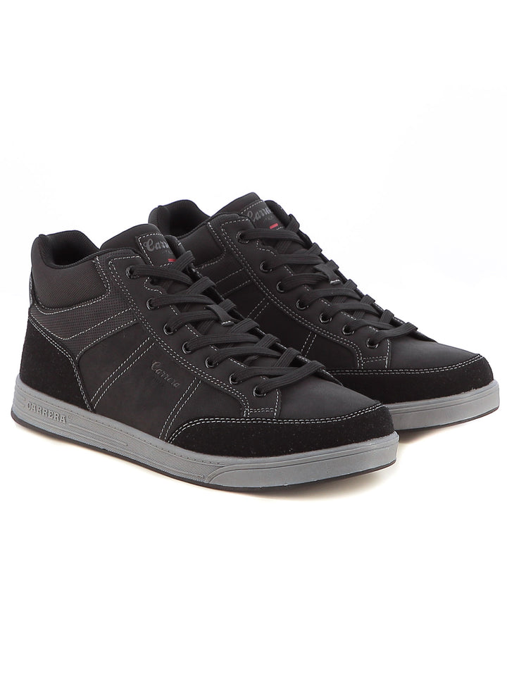 Sneakers a collo alto uomo CARRERA CAM23303 nero | Costa Superstore