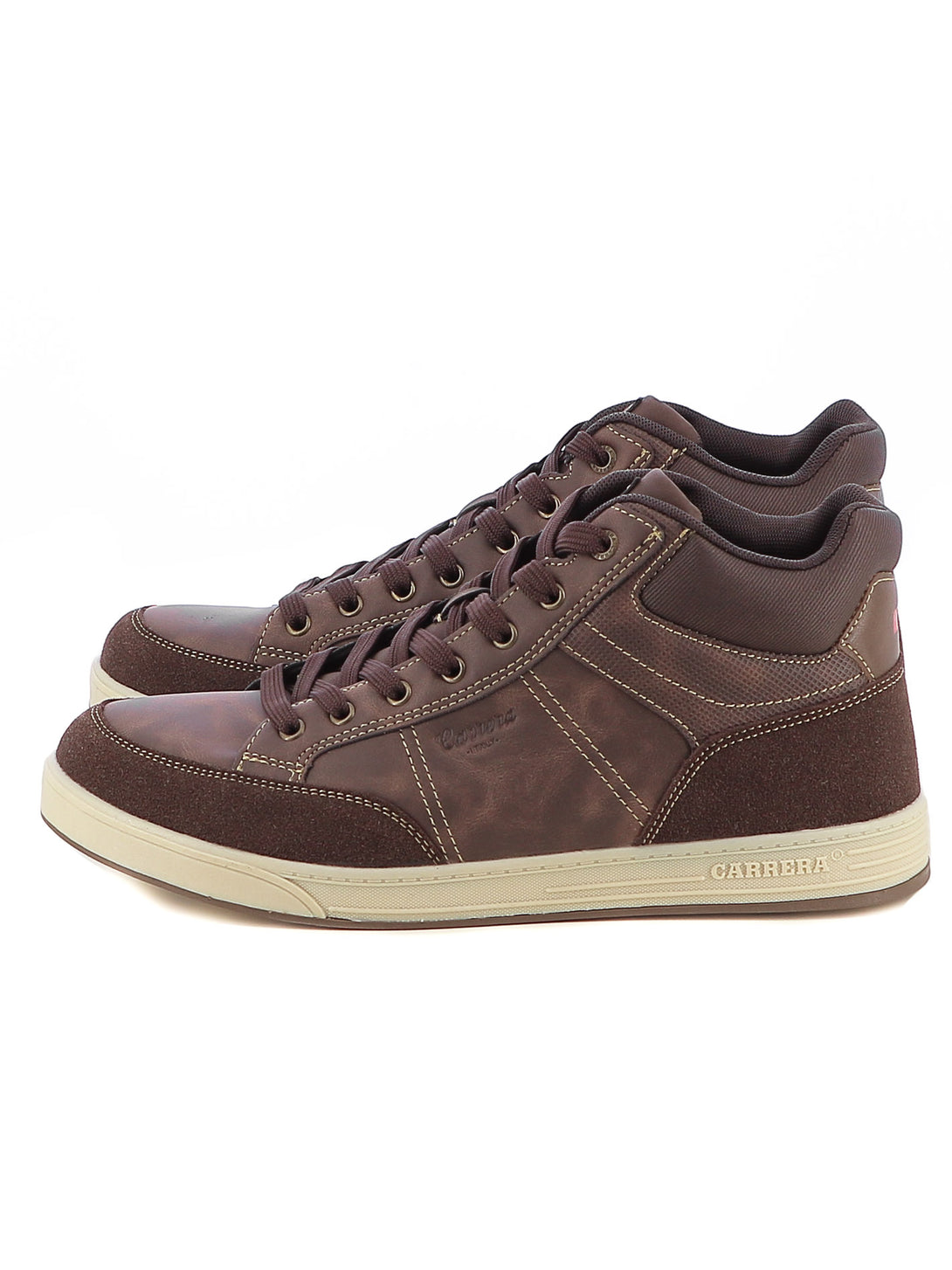 Sneakers a collo alto uomo CARRERA CAM23303 marrone | Costa Superstore