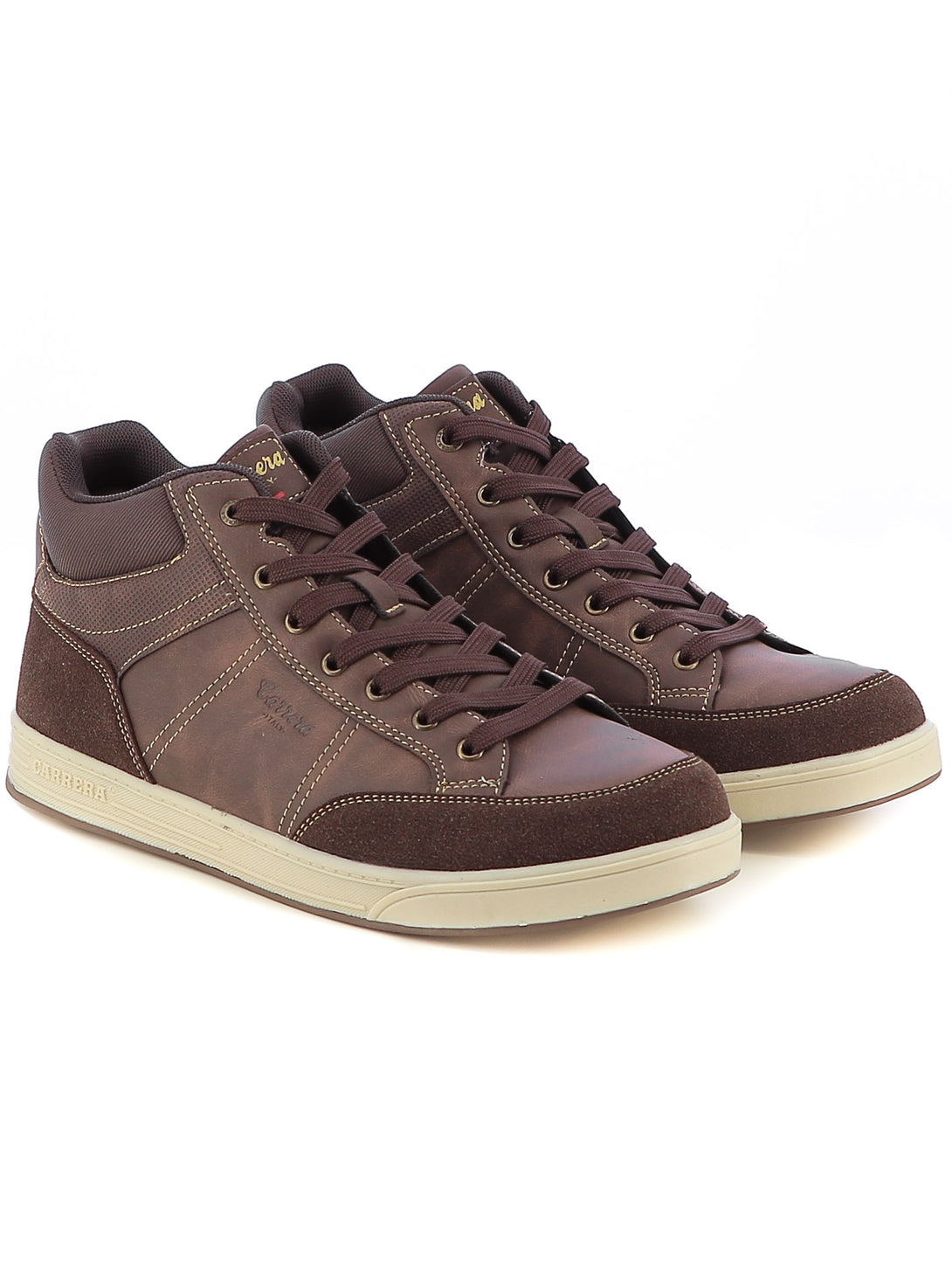 Sneakers a collo alto uomo CARRERA CAM23303 marrone | Costa Superstore