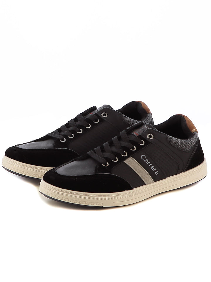 Sneakers stringate uomo CARRERA CAM25922 nero | Costa Superstore