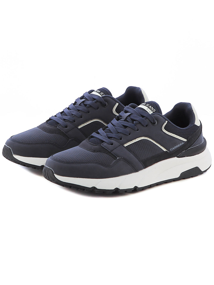 Sneakers stringate uomo CARRERA CAM41500 blu | Costa Superstore