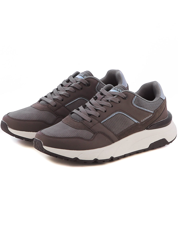 Sneakers stringate uomo CARRERA CAM41500 grigio scuro | Costa Superstore