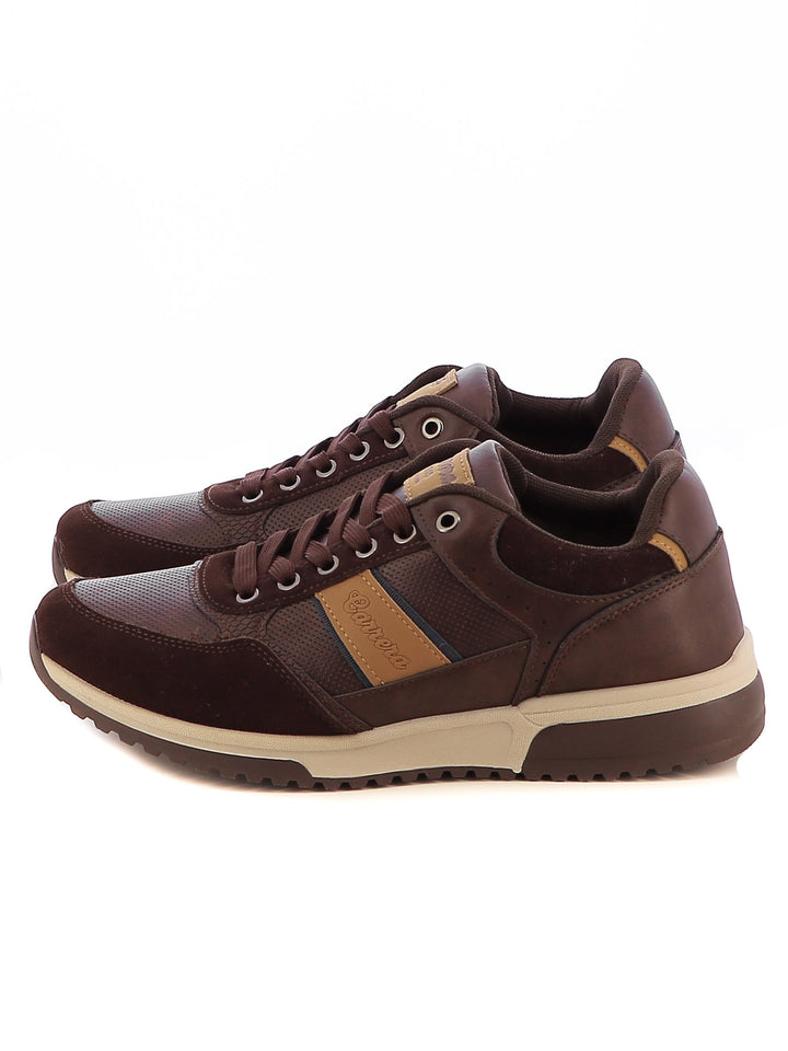 Sneakers stringate uomo CARRERA CAM45900 marrone | Costa Superstore