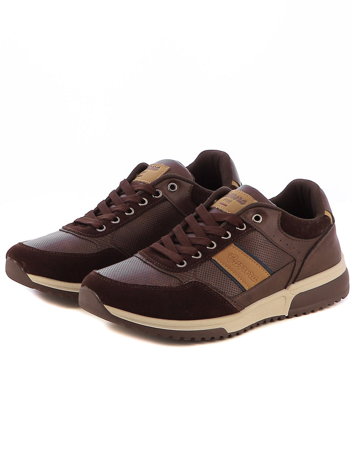 Sneakers stringate uomo CARRERA CAM45900 marrone | Costa Superstore