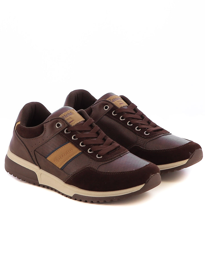 Sneakers stringate uomo CARRERA CAM45900 marrone | Costa Superstore