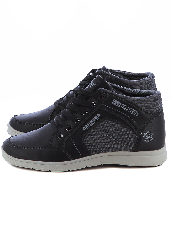 Sneakers stringate uomo CARRERA CAM45913 nero | Costa Superstore