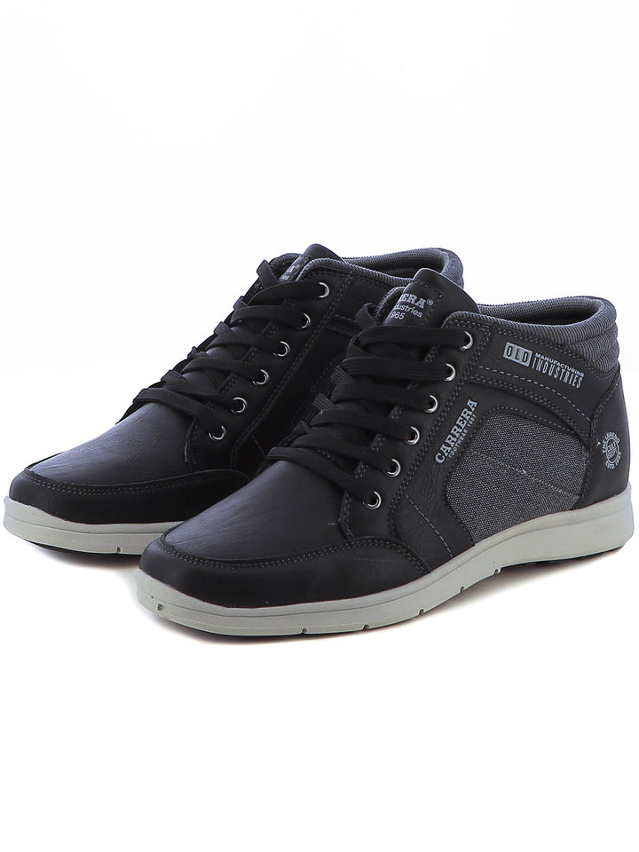 Sneakers stringate uomo CARRERA CAM45913 nero | Costa Superstore