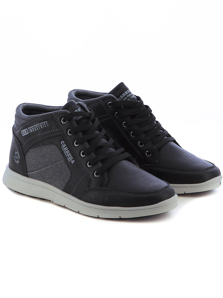 Sneakers stringate uomo CARRERA CAM45913 nero | Costa Superstore