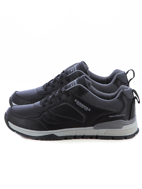 Sneakers stringate uomo CARRERA CAM45914 nero | Costa Superstore