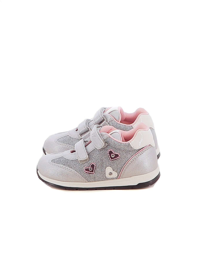 Sneakers con strappi bambina CHICCO GELINA 0107206700 argento | Costa Superstore