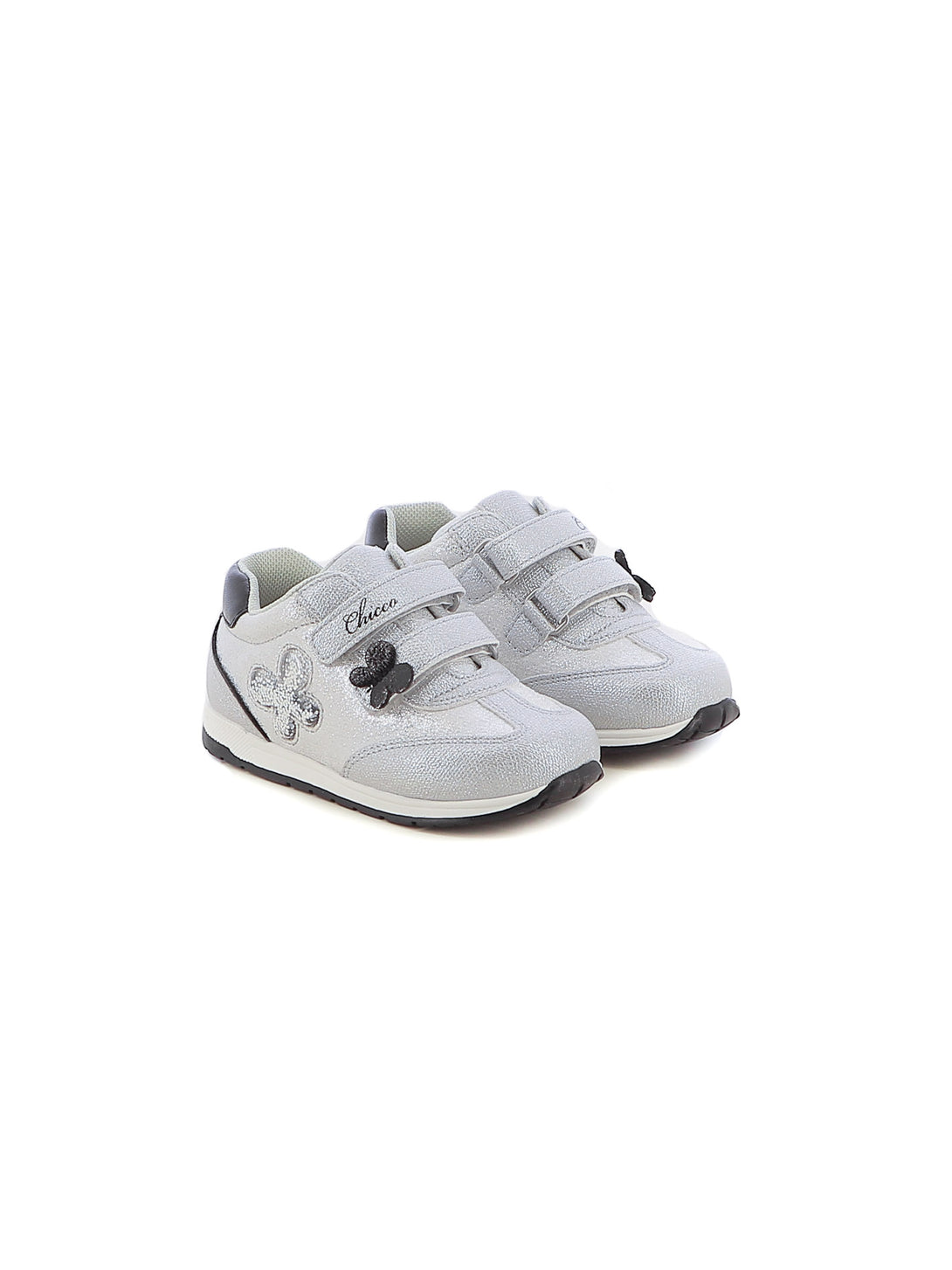 Sneakers con strappi bambina CHICCO GIANDA 0106605600 argento | Costa Superstore