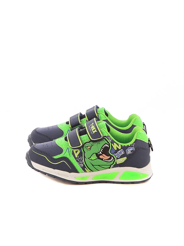 Sneakers con luci bambino DINOSAUR S8020071S blu | Costa Superstore