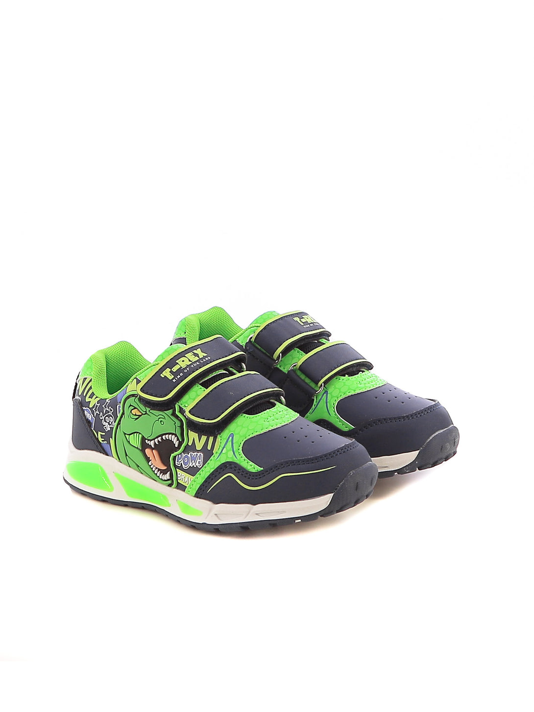 Sneakers con luci bambino DINOSAUR S8020071S blu | Costa Superstore