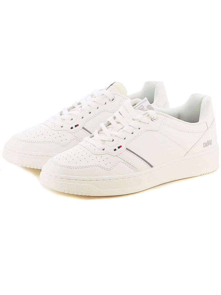 Sneakers stringate uomo DUKK DKM424216 bianco | Costa Superstore