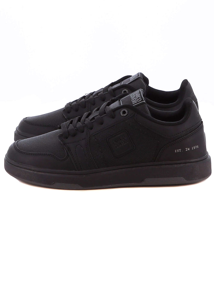 Sneakers stringate uomo ENRICO COVERI ECM424B31 nero | Costa Superstore