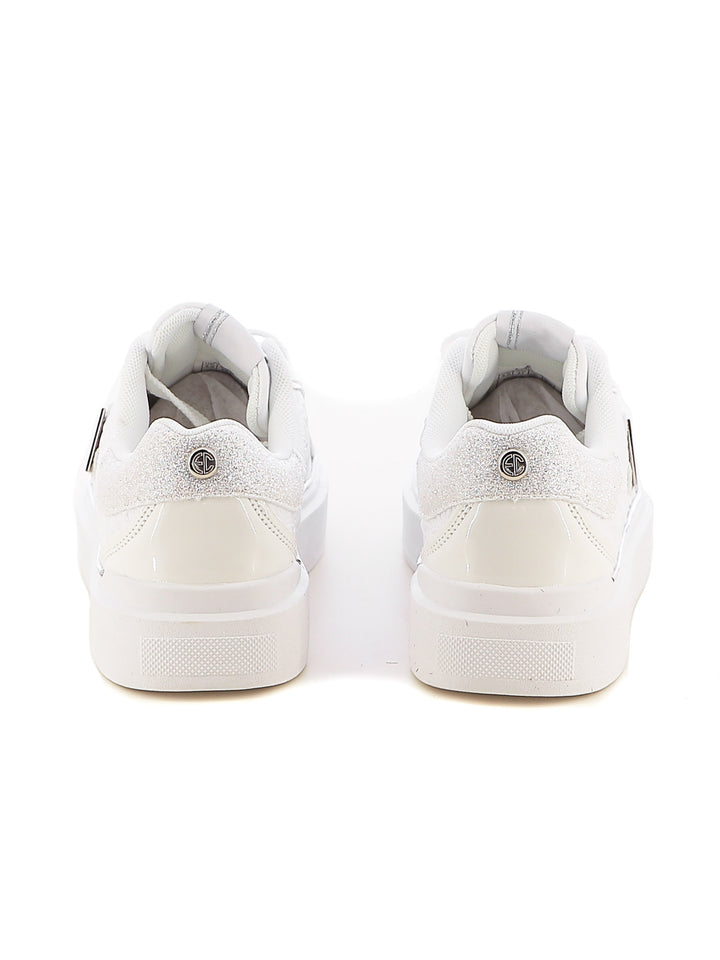 Sneakers stringate donna ENRICO COVERI ECW424B63 bianco | Costa Superstore