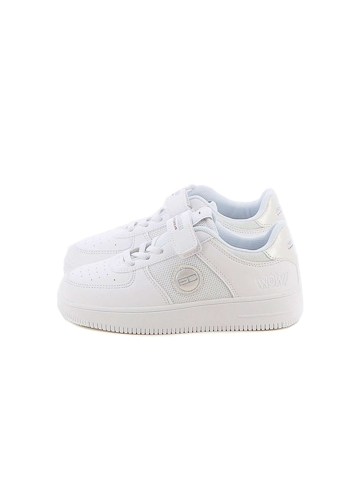 Sneakers con strappi bambina ENRICO COVERI SPORTSWEAR CKG424C02B bianco | Costa Superstore