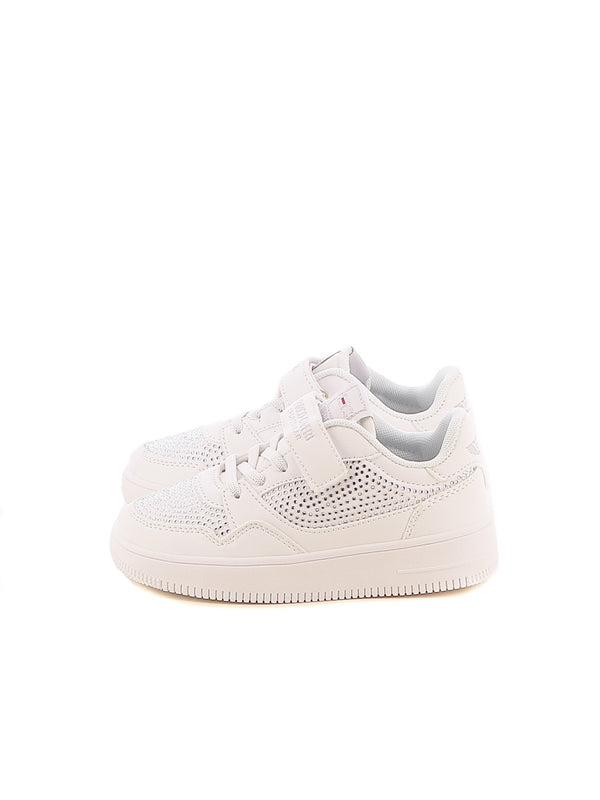 Sneakers con strappi bambina ENRICO COVERI SPORTSWEAR CKG424C04A bianco | Costa Superstore