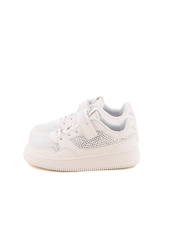 Sneakers con strappi bambina ENRICO COVERI SPORTSWEAR CKG424C04B bianco | Costa Superstore