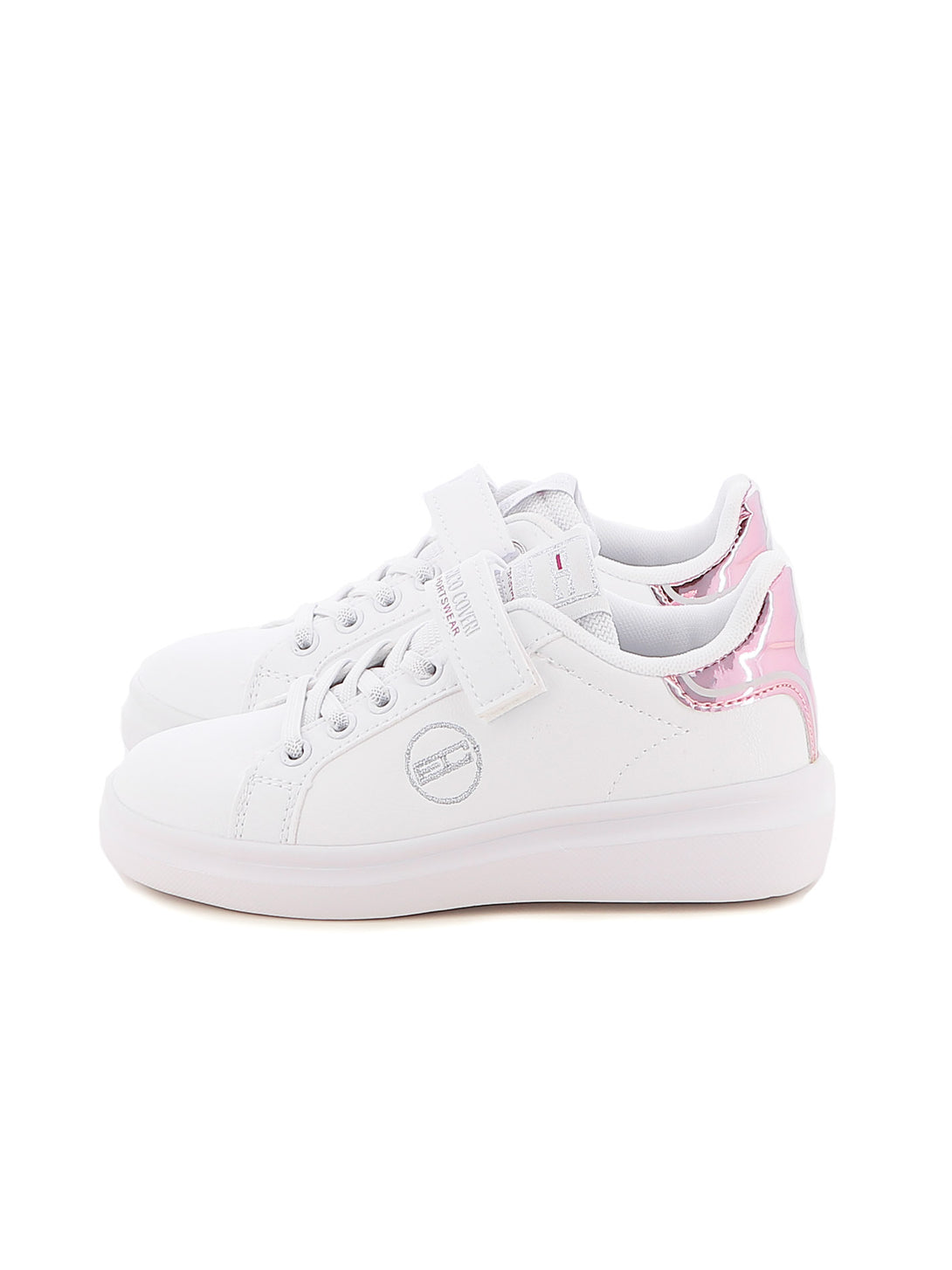 Sneakers con strappi bambina ENRICO COVERI SPORTSWEAR CKG424C26A rosa | Costa Superstore