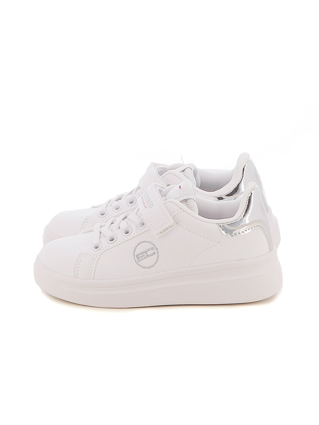 Sneakers con strappi bambina ENRICO COVERI SPORTSWEAR CKG424C26A argento | Costa Superstore