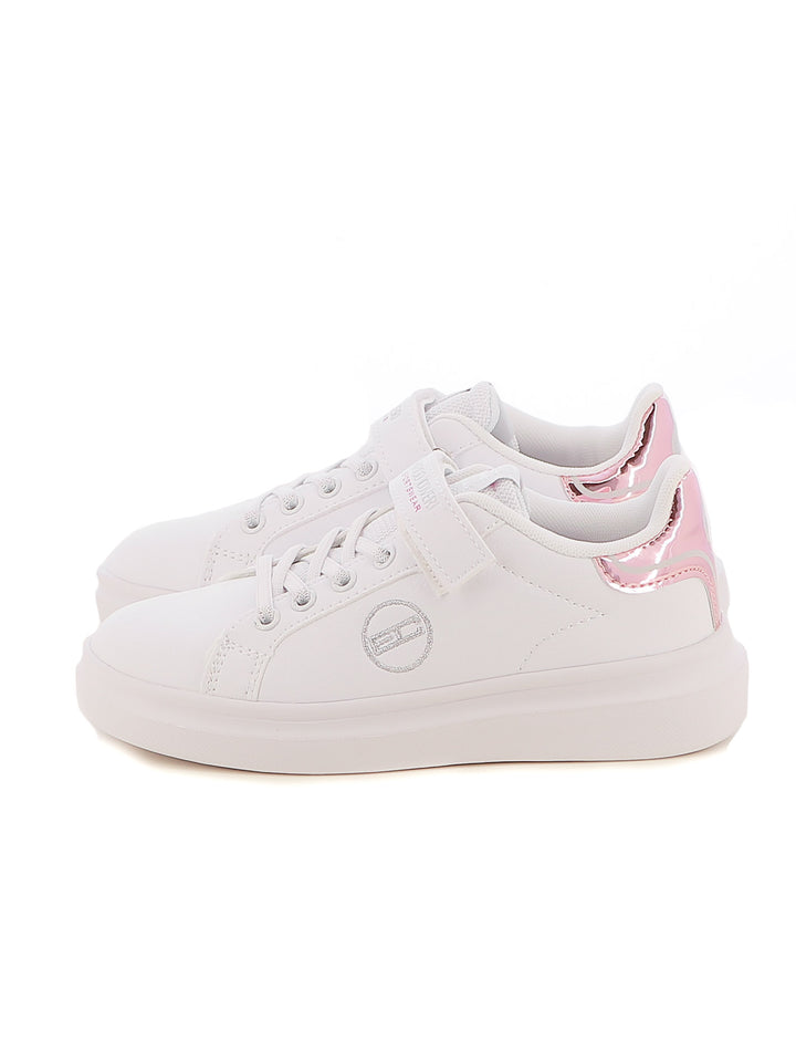 Sneakers con strappi bambina ENRICO COVERI SPORTSWEAR CKG424C26B rosa | Costa Superstore