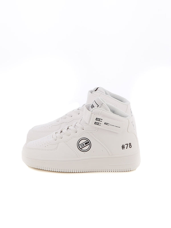 Sneakers con strappi bambino ENRICO COVERI SPORTSWEAR CKS424C07B bianco | Costa Superstore