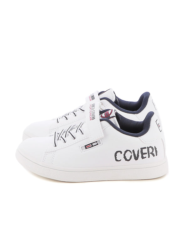 Sneakers con strappi bambino ENRICO COVERI SPORTSWEAR CKS424C10B bianco | Costa Superstore