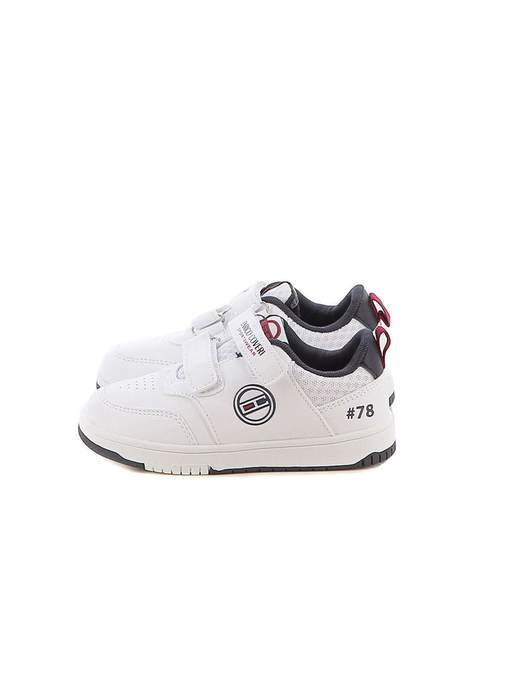 Sneakers con strappi bambino ENRICO COVERI SPORTSWEAR CKS426C39A bianco | Costa Superstore