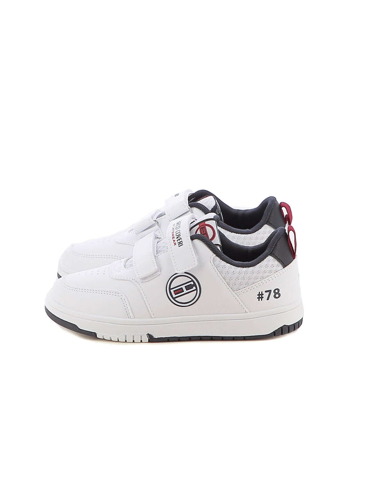 Sneakers con strappi bambino ENRICO COVERI SPORTSWEAR CKS426C39B bianco | Costa Superstore