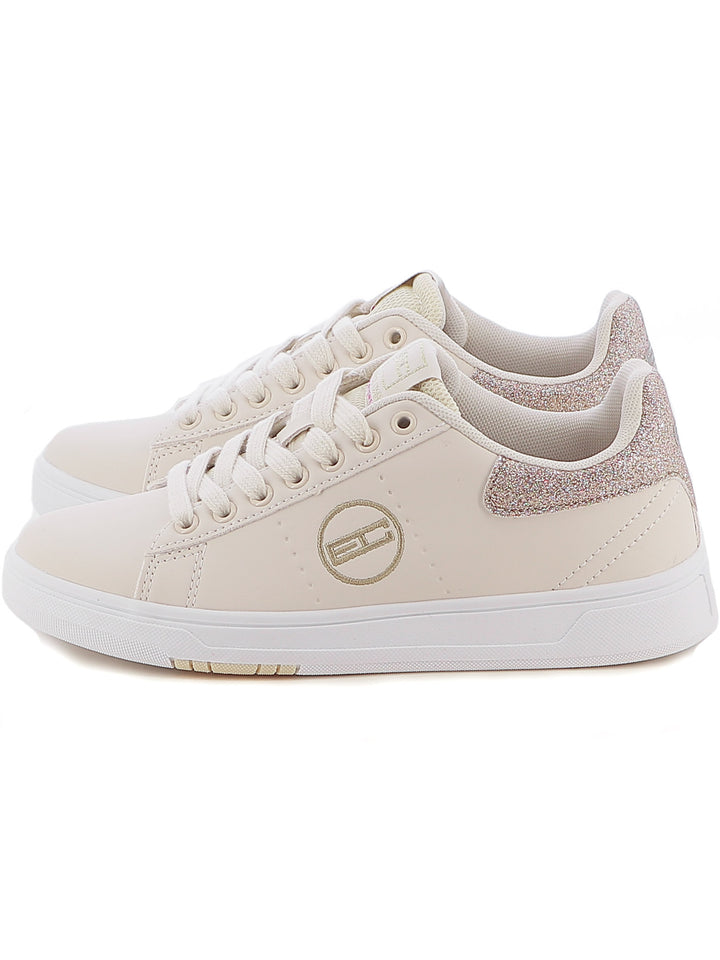 Sneakers stringate donna ENRICO COVERI SPORTSWEAR CSW424C00 beige chiaro | Costa Superstore