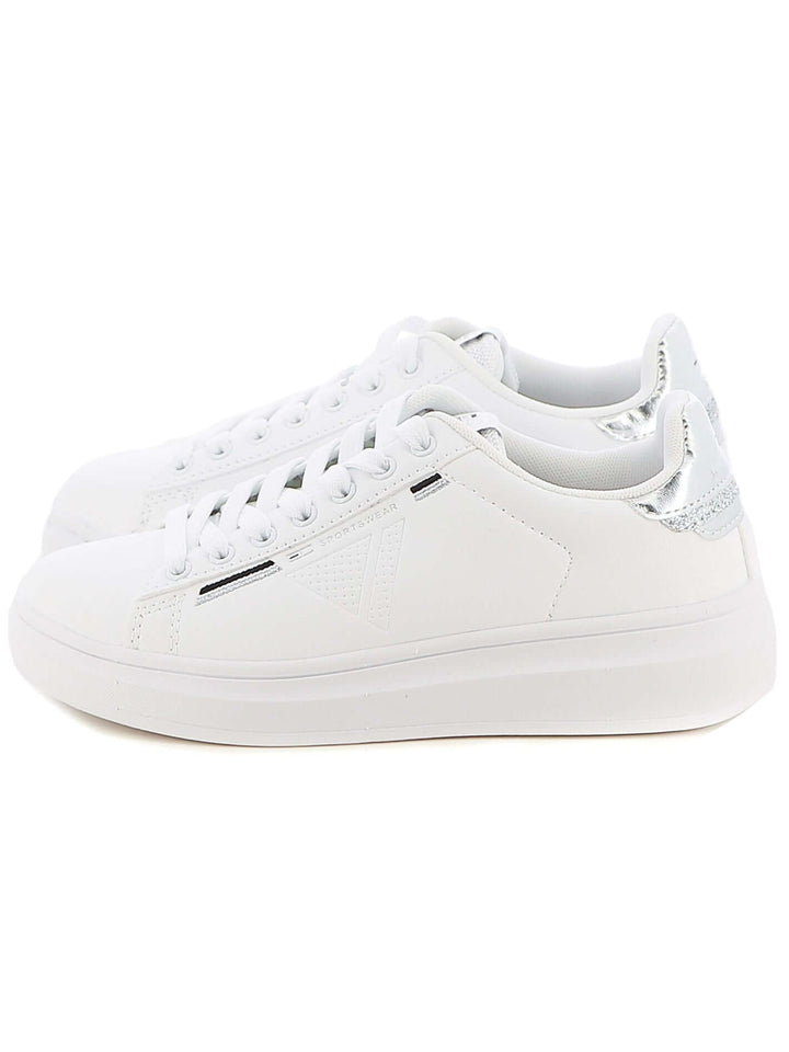 Sneakers stringate donna ENRICO COVERI SPORTSWEAR CSW424C34 bianco | Costa Superstore