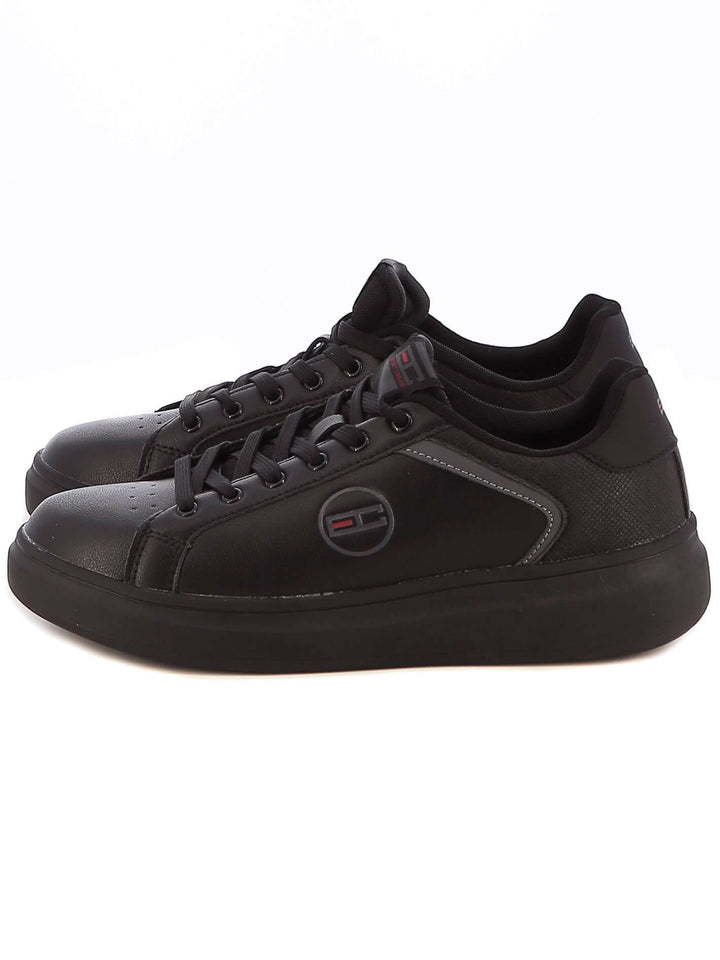 Sneakers stringate uomo ENRICO COVERI SPORTSWEAR ECS428317 nero | Costa Superstore