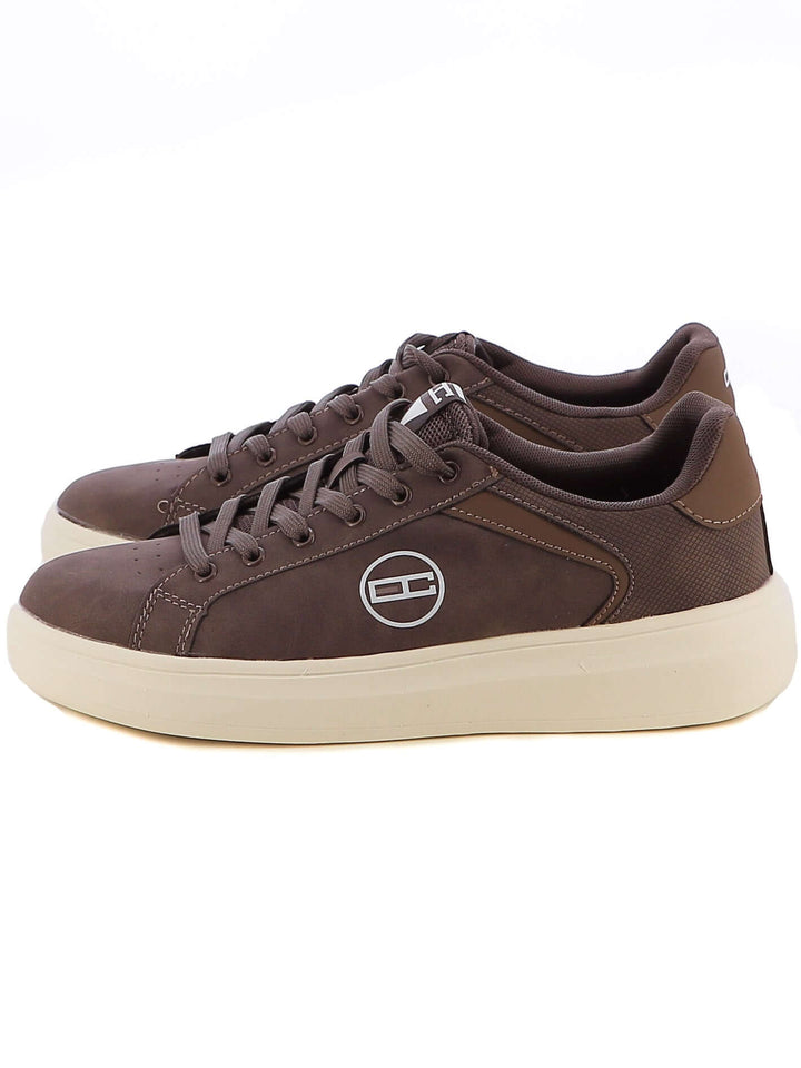 Sneakers stringate uomo ENRICO COVERI SPORTSWEAR ECS428317 marrone | Costa Superstore