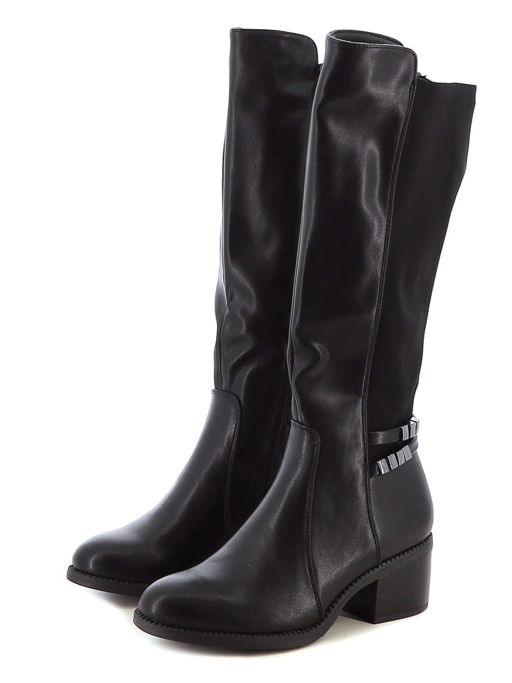 Stivali alti donna EVA RINALDI H9039-10 nero | Costa Superstore