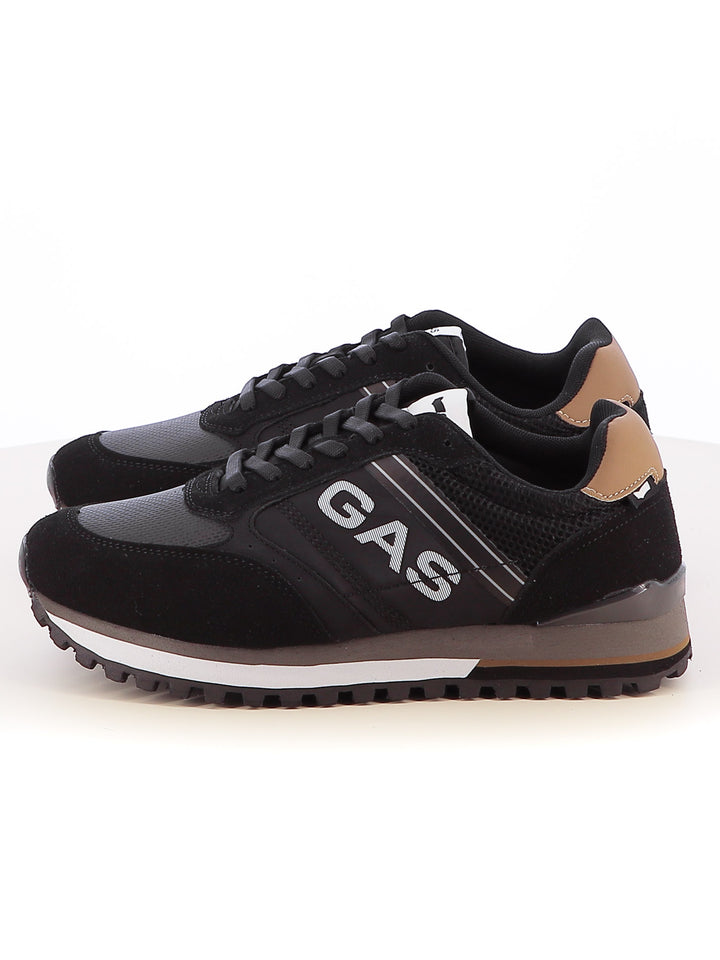 Sneakers stringate uomo GAS GAM423901 nero | Costa Superstore